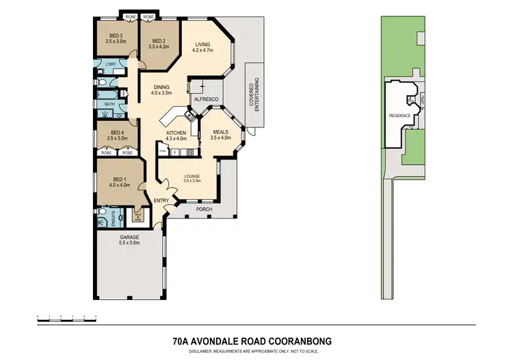 Floorplan of Homely house listing, 70a Avondale Road, Cooranbong NSW 2265