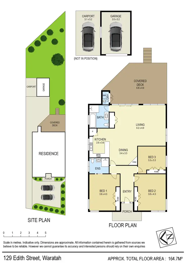 Floorplan of Homely house listing, 129 Edith Street, Waratah NSW 2298