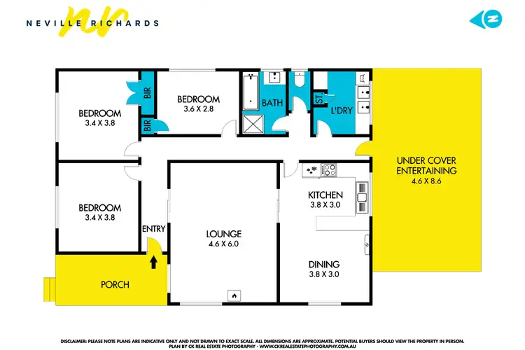 Floorplan of Homely house listing, 62 Stevens Street, Portarlington VIC 3223