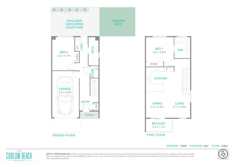 Floorplan of Homely apartment listing, 6/35 First Avenue, Coolum Beach QLD 4573