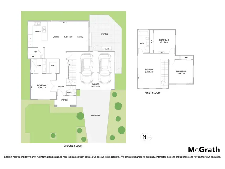 Floorplan of Homely townhouse listing, 54 Dunlavin Road, Nunawading VIC 3131