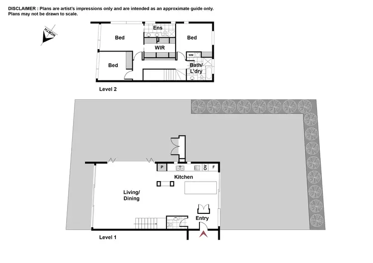 Floorplan of Homely apartment listing, 33/21 Eastlake Parade, Kingston ACT 2604