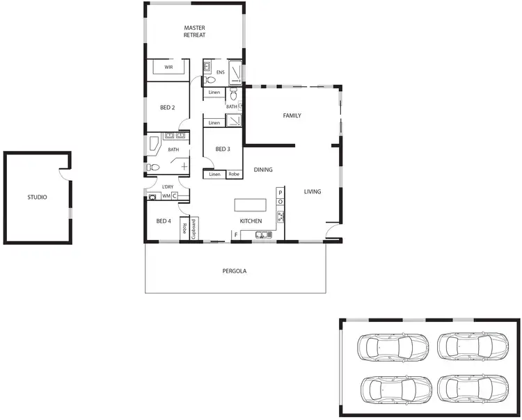 Floorplan of Homely house listing, 14 Goodsir Place, Chisholm ACT 2905