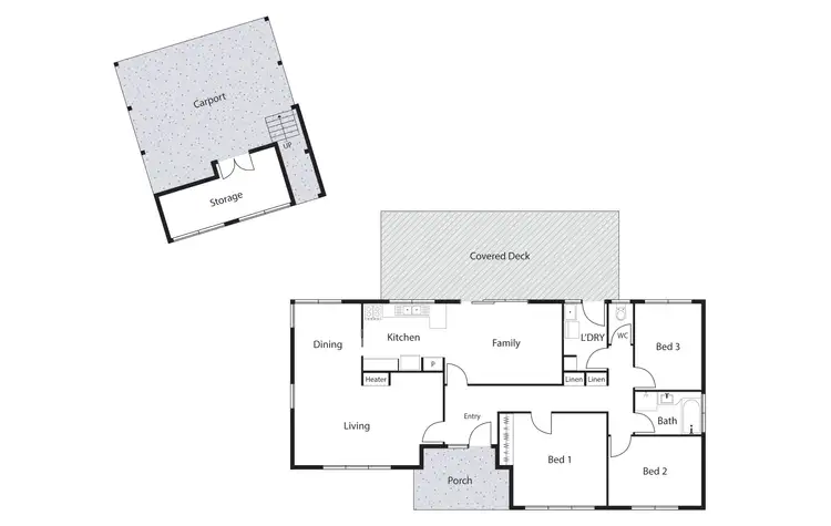 Floorplan of Homely house listing, 78 Macrossan Crescent, Latham ACT 2615