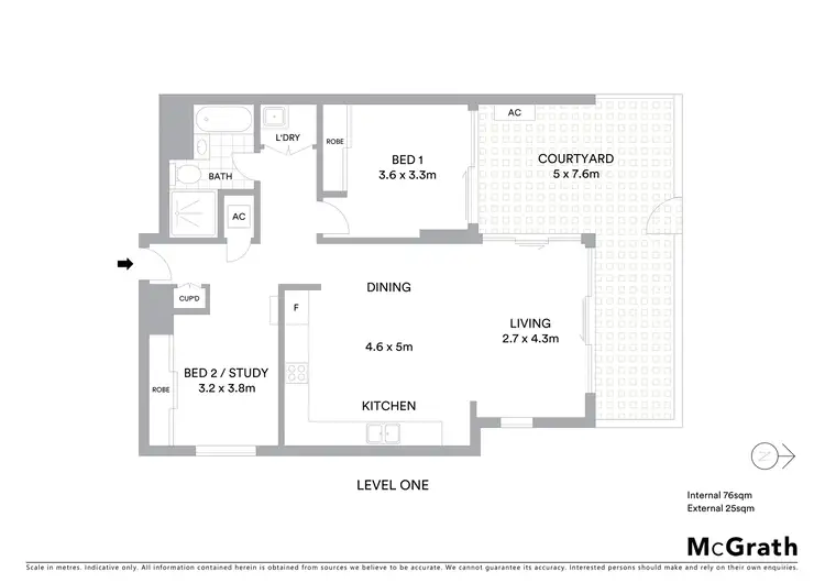 Floorplan of Homely apartment listing, 2221/43 Wilson Street, Botany NSW 2019