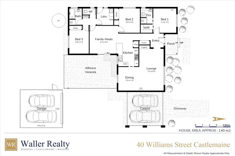 Floorplan of Homely house listing, 40 William Street, Castlemaine VIC 3450