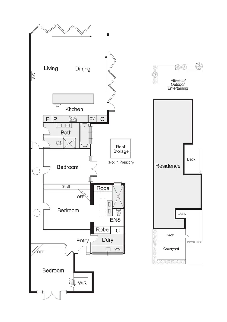 Floorplan of Homely house listing, 28 Dickens Street, Elwood VIC 3184