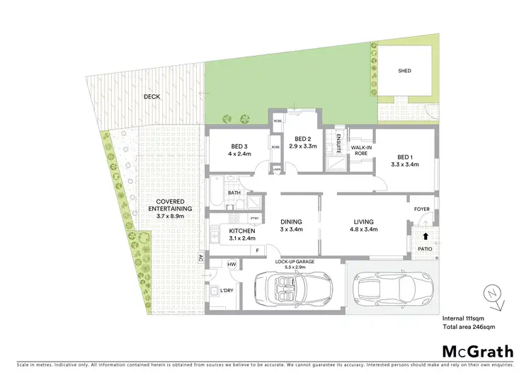 Floorplan of Homely villa listing, 6/6 Providence Road, Ryde NSW 2112