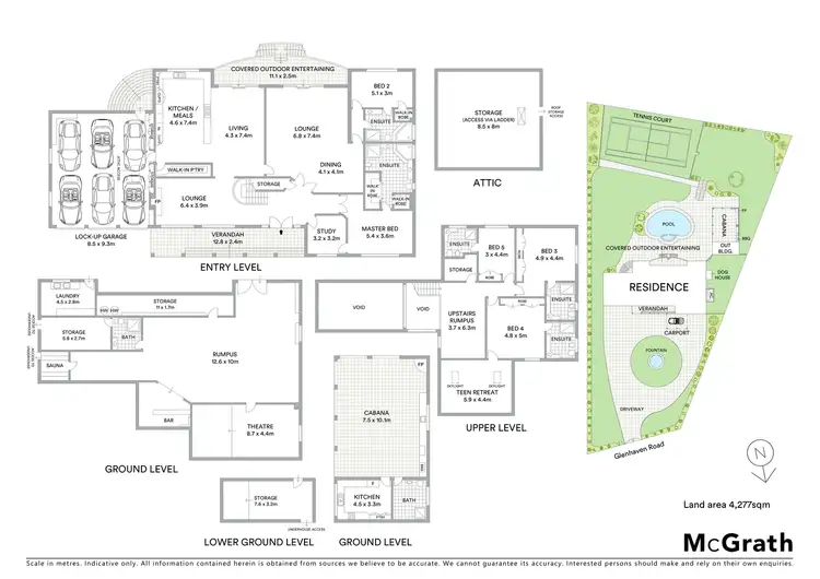 Floorplan of Homely rural property listing, 178 Glenhaven Road, Glenhaven NSW 2156