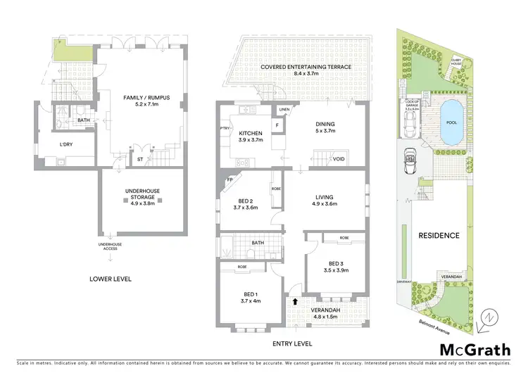 Floorplan of Homely house listing, 22 Belmont Avenue, Penshurst NSW 2222