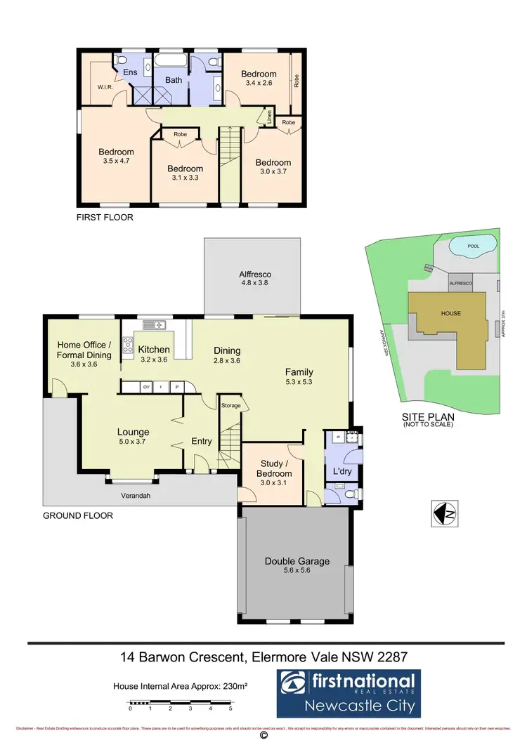 Floorplan of Homely house listing, 14 Barwon Close, Elermore Vale NSW 2287