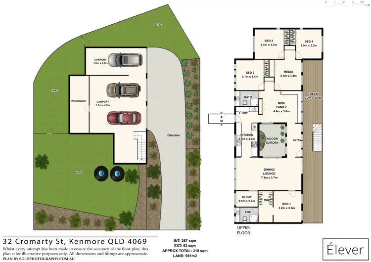 Floorplan of Homely house listing, 32 Cromarty Street, Kenmore QLD 4069