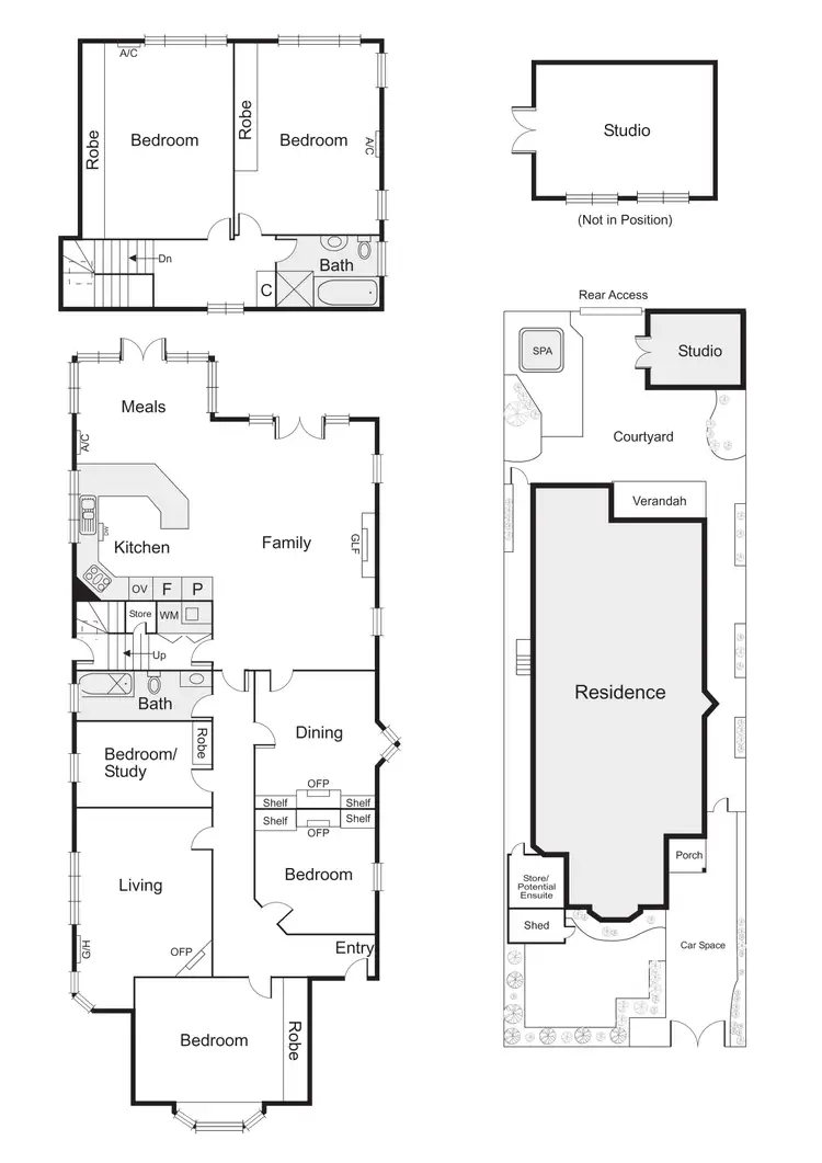Floorplan of Homely house listing, 180 Tennyson Street, Elwood VIC 3184