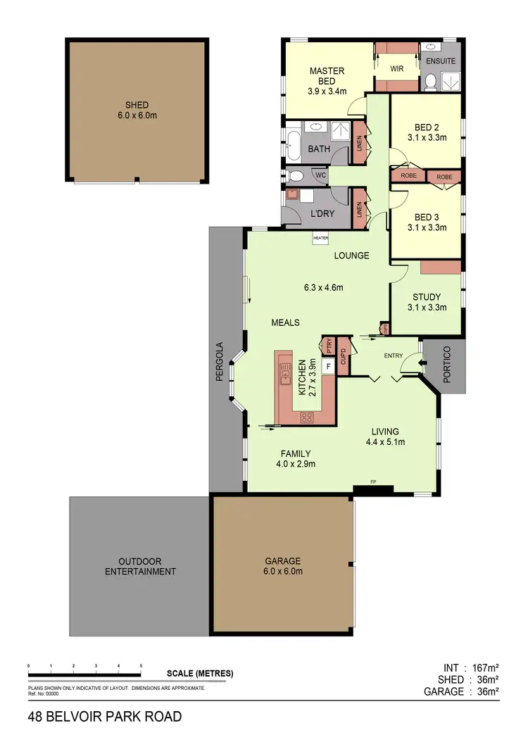 Floorplan of Homely house listing, 48 Belvoir Park Road, Ravenswood VIC 3453