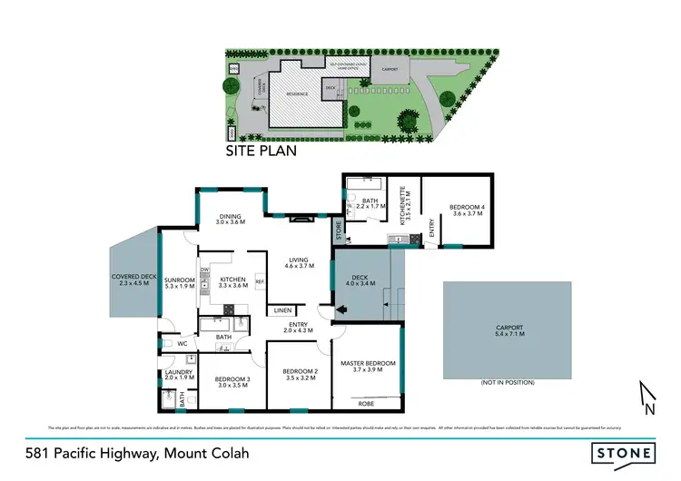 Floorplan of Homely house listing, 581 Pacific Highway, Mount Colah NSW 2079