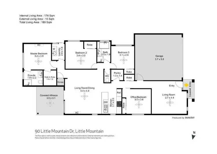 Floorplan of Homely house listing, 90 Little Mountain Drive, Little Mountain QLD 4551