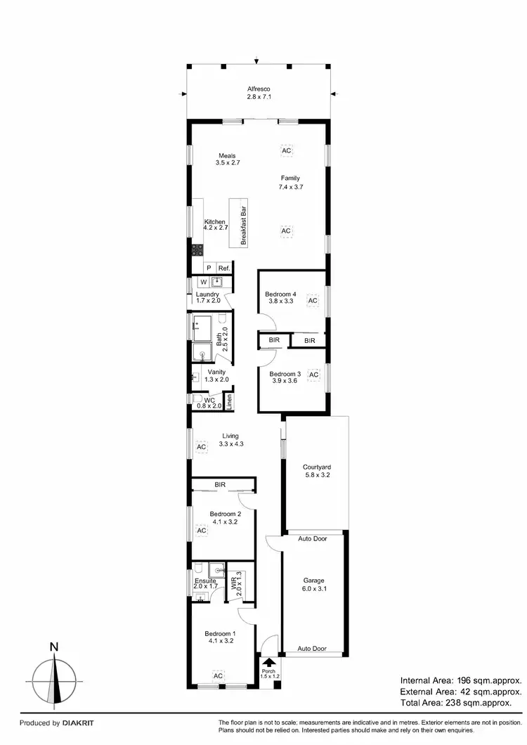 Floorplan of Homely house listing, 27B Arnold Avenue, Firle SA 5070