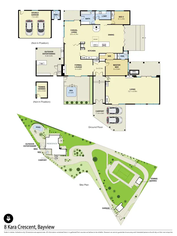Floorplan of Homely house listing, 8 Kara Crescent, Bayview NSW 2104