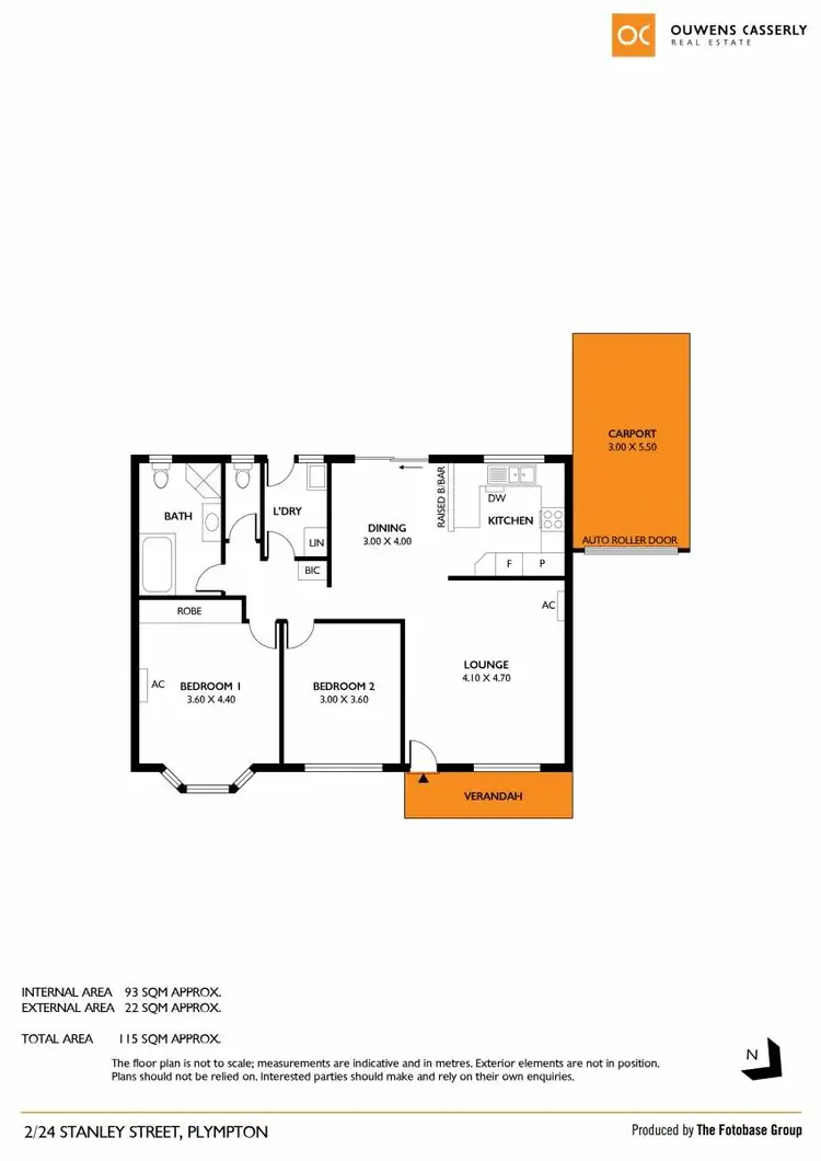 Floorplan of Homely house listing, 2/24 Stanley Street, Plympton SA 5038