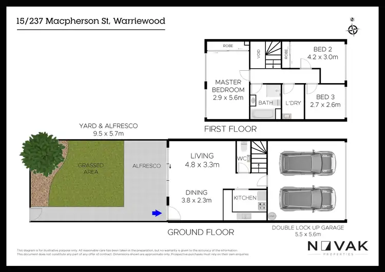 Floorplan of Homely apartment listing, 15/237 MacPherson Street, Warriewood NSW 2102