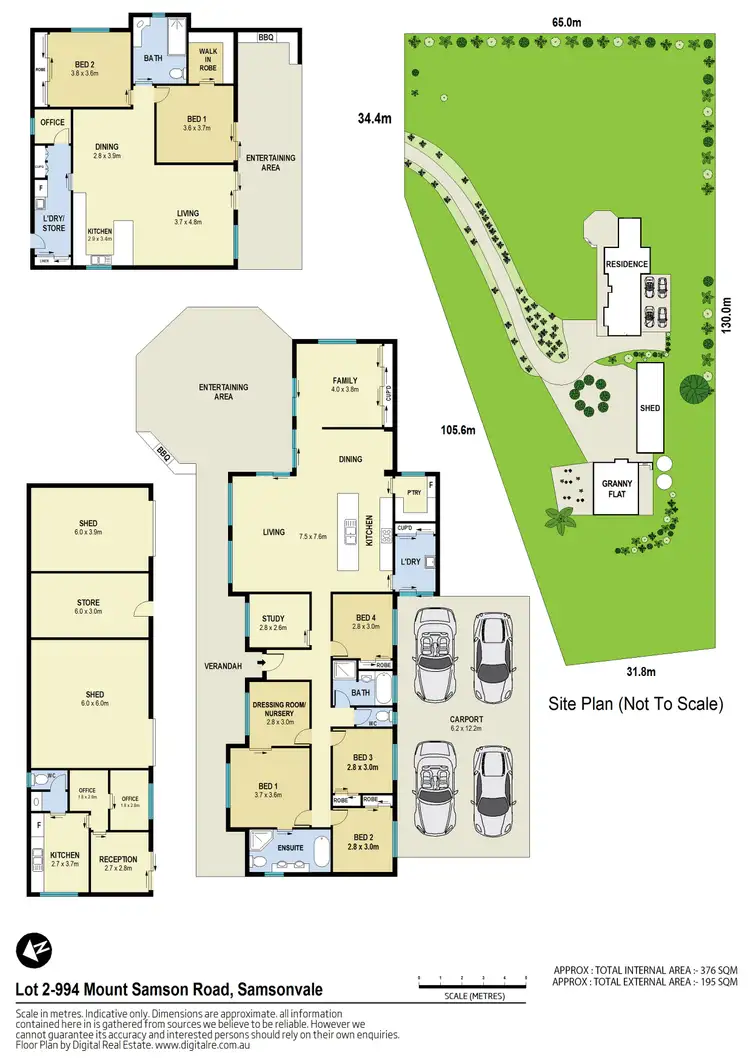 Floorplan of Homely land listing, Level 2, LOT 2, 994 Mount Samson Road, Samsonvale QLD 4520