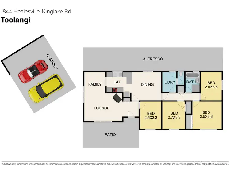 Floorplan of Homely house listing, 1844 Healesville- Kinglake Road, Toolangi VIC 3777