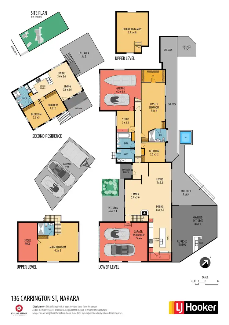 Floorplan of Homely house listing, 136 & 136A Carrington Street, Narara NSW 2250
