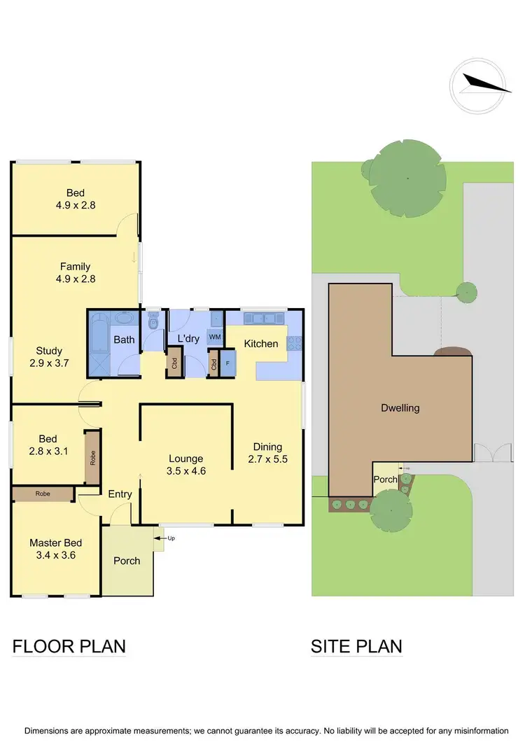 Floorplan of Homely house listing, 11 Landbury Road, Bundoora VIC 3083