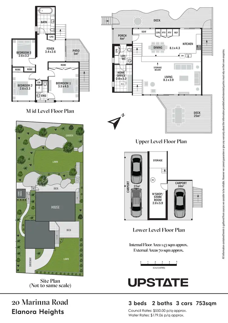 Floorplan of Homely house listing, 20 Marinna Road, Elanora Heights NSW 2101