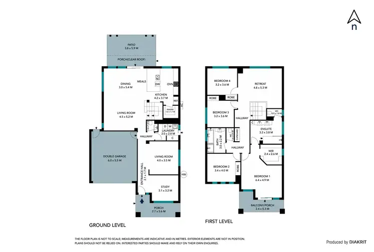 Floorplan of Homely house listing, 132 Hazel Glen Drive, Doreen VIC 3754