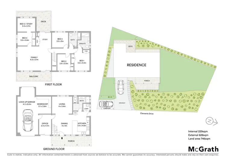 Floorplan of Homely house listing, 1 Clements Drive, Avoca Beach NSW 2251