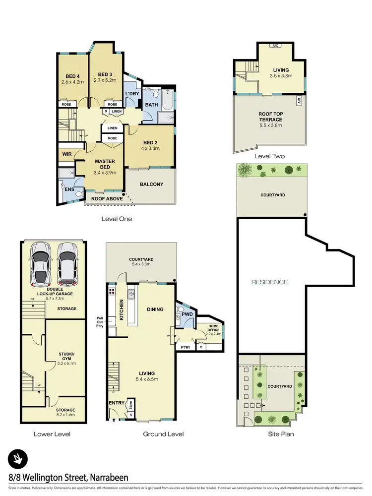 Floorplan of Homely apartment listing, 8/8 Wellington Street, Narrabeen NSW 2101