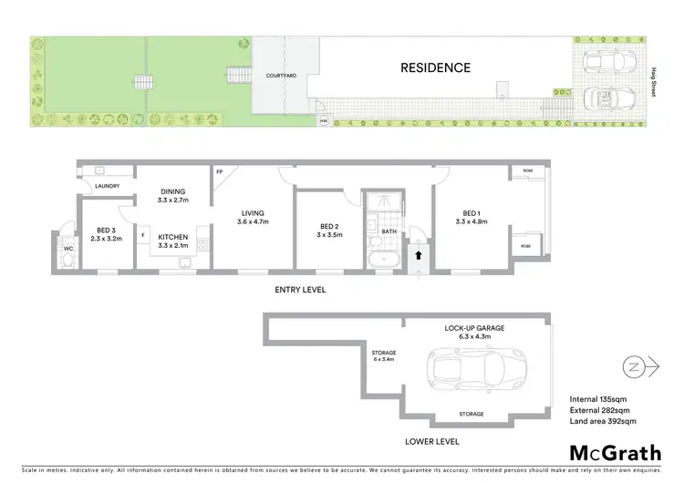 Floorplan of Homely semi-detached listing, 87 Haig Street, Maroubra NSW 2035