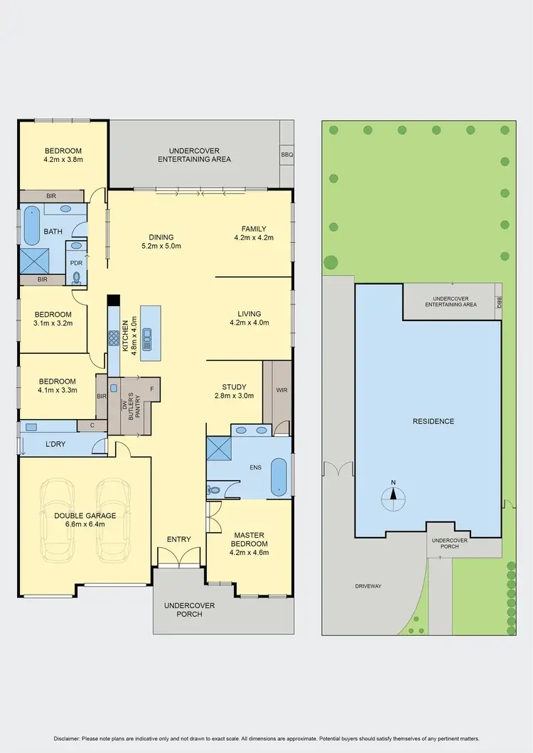 Floorplan of Homely house listing, 8 Tuxedo Drive, Gisborne VIC 3437