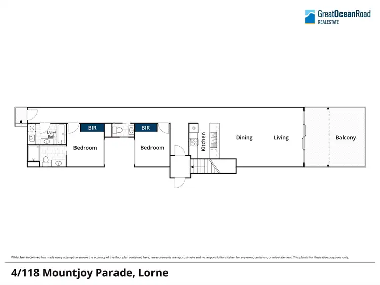 Floorplan of Homely apartment listing, 4/118 Mountjoy Parade, Lorne VIC 3232