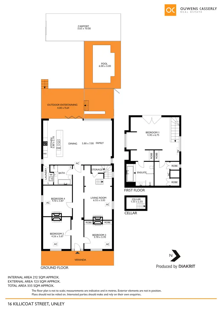 Floorplan of Homely house listing, 16 Killicoat Street, Unley SA 5061
