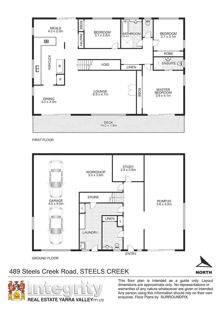 Floorplan of Homely house listing, 489 Steels Creek Road, Steels Creek VIC 3775