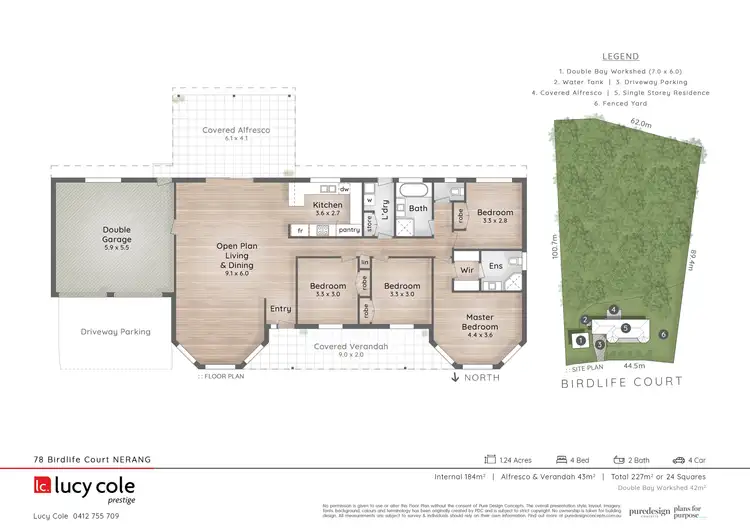 Floorplan of Homely rural property listing, 78 Birdlife Court, Nerang QLD 4211