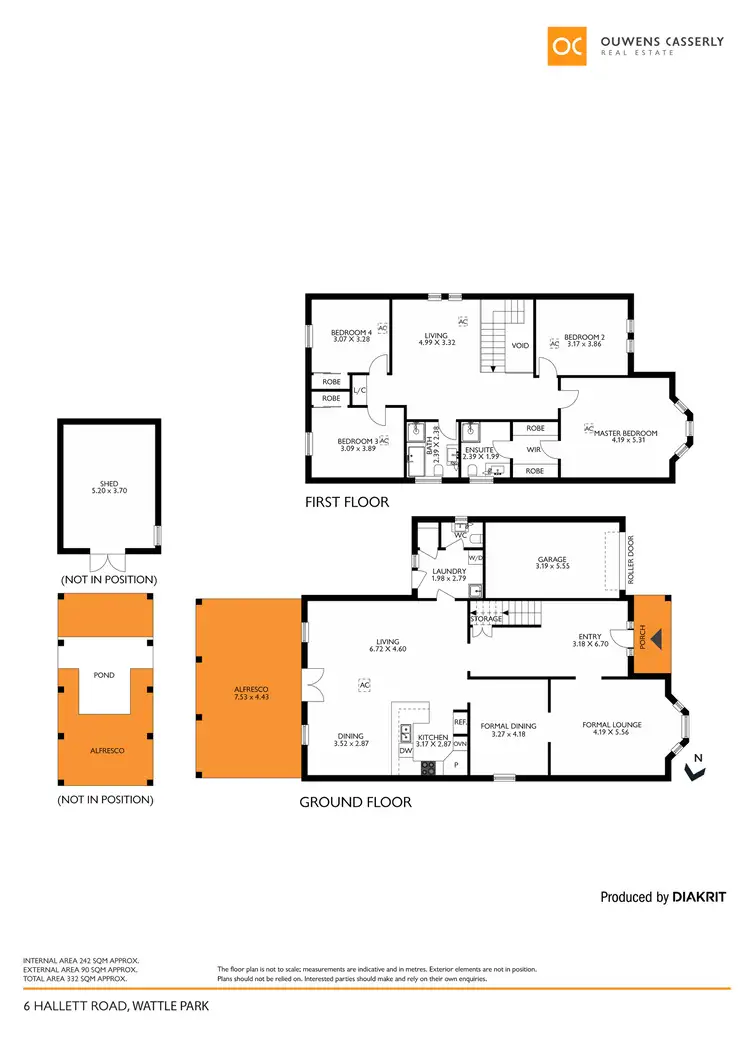 Floorplan of Homely house listing, 6 Hallett Road, Wattle Park SA 5066