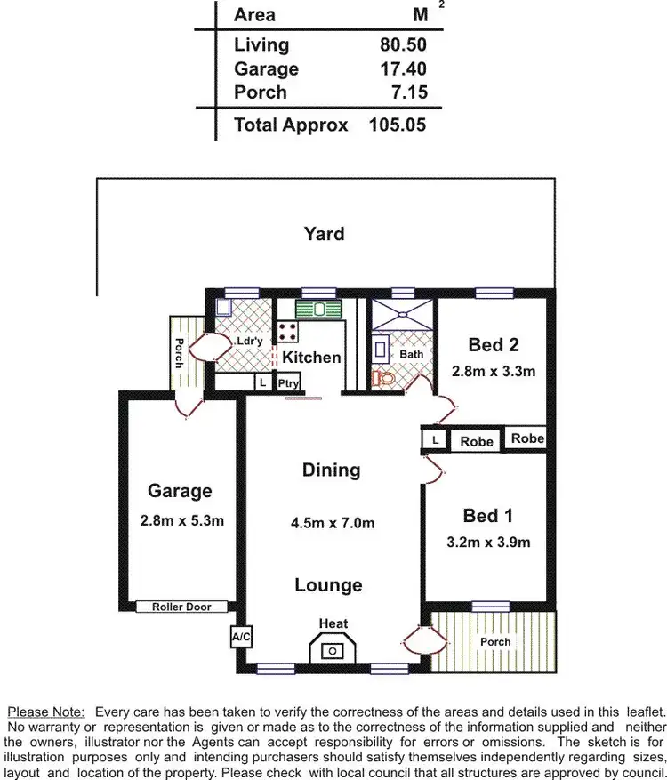 Floorplan of Homely unit listing, 3/12 Carlton Street, Highgate SA 5063
