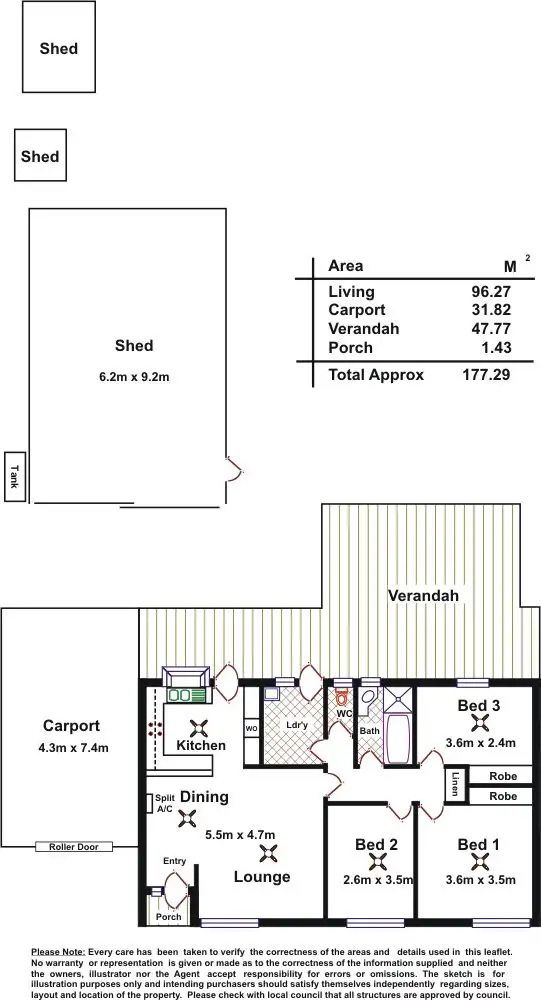 Floorplan of Homely house listing, 18 Wandilla Street, Largs North SA 5016