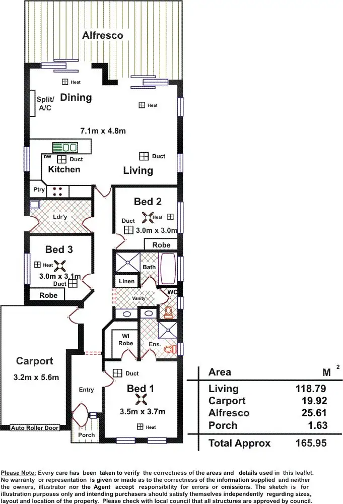 Floorplan of Homely house listing, 6A Pineridge Drive, Blakeview SA 5114