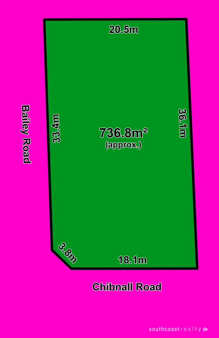 Floorplan of Homely land listing, 9 Chibnall Road, Middleton SA 5213