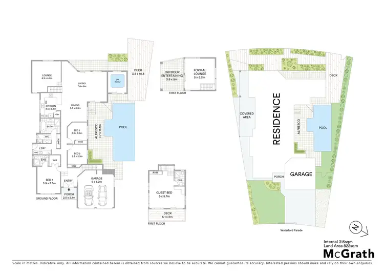Floorplan of Homely house listing, 9 Waterford Parade, Skennars Head NSW 2478