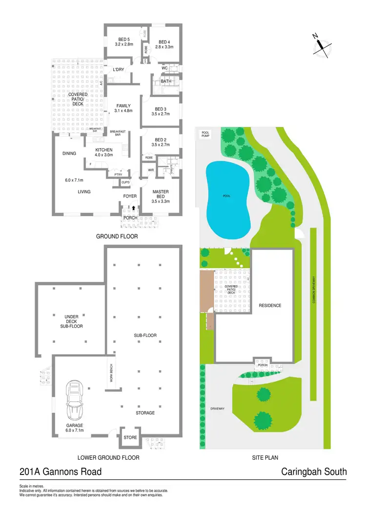 Floorplan of Homely house listing, 201a Gannons Road, Caringbah South NSW 2229