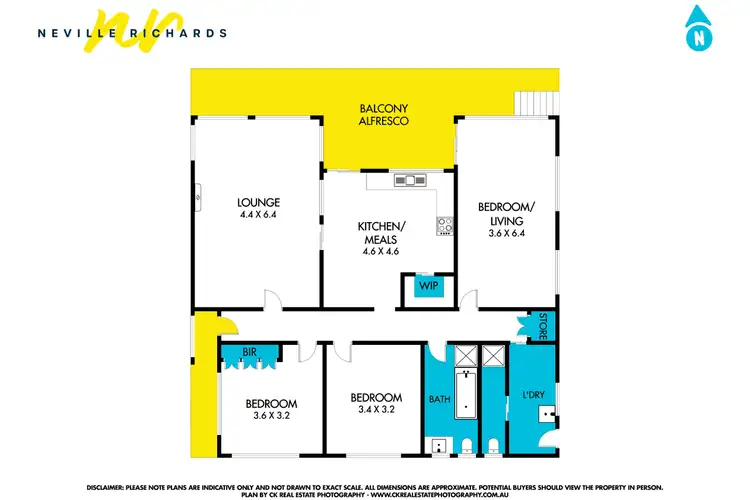 Floorplan of Homely house listing, 20 Evandale Avenue, Portarlington VIC 3223