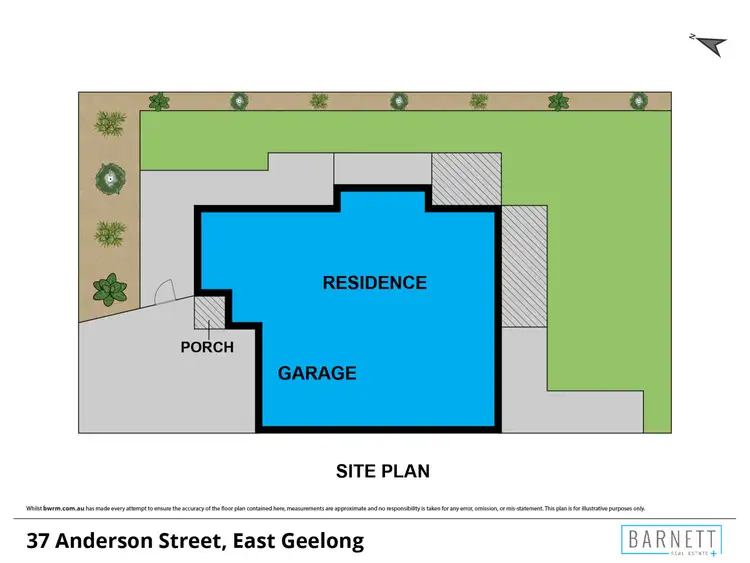 Floorplan of Homely townhouse listing, 37 Anderson Street, East Geelong VIC 3219