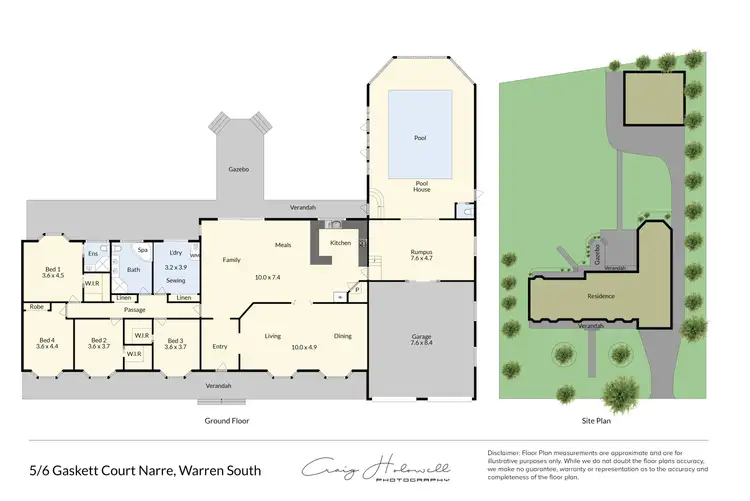 Floorplan of Homely house listing, 5-6 Gaskett Court, Narre Warren South VIC 3805
