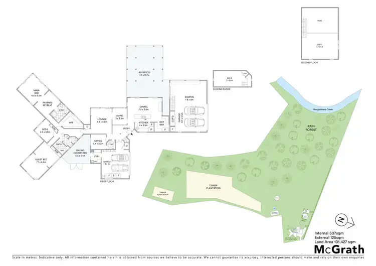 Floorplan of Homely rural property listing, 97 Fredericks Lane, Tintenbar NSW 2478