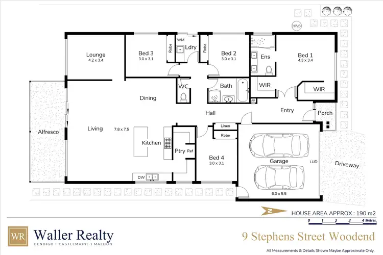 Floorplan of Homely house listing, 9 Stephens Street, Woodend VIC 3442